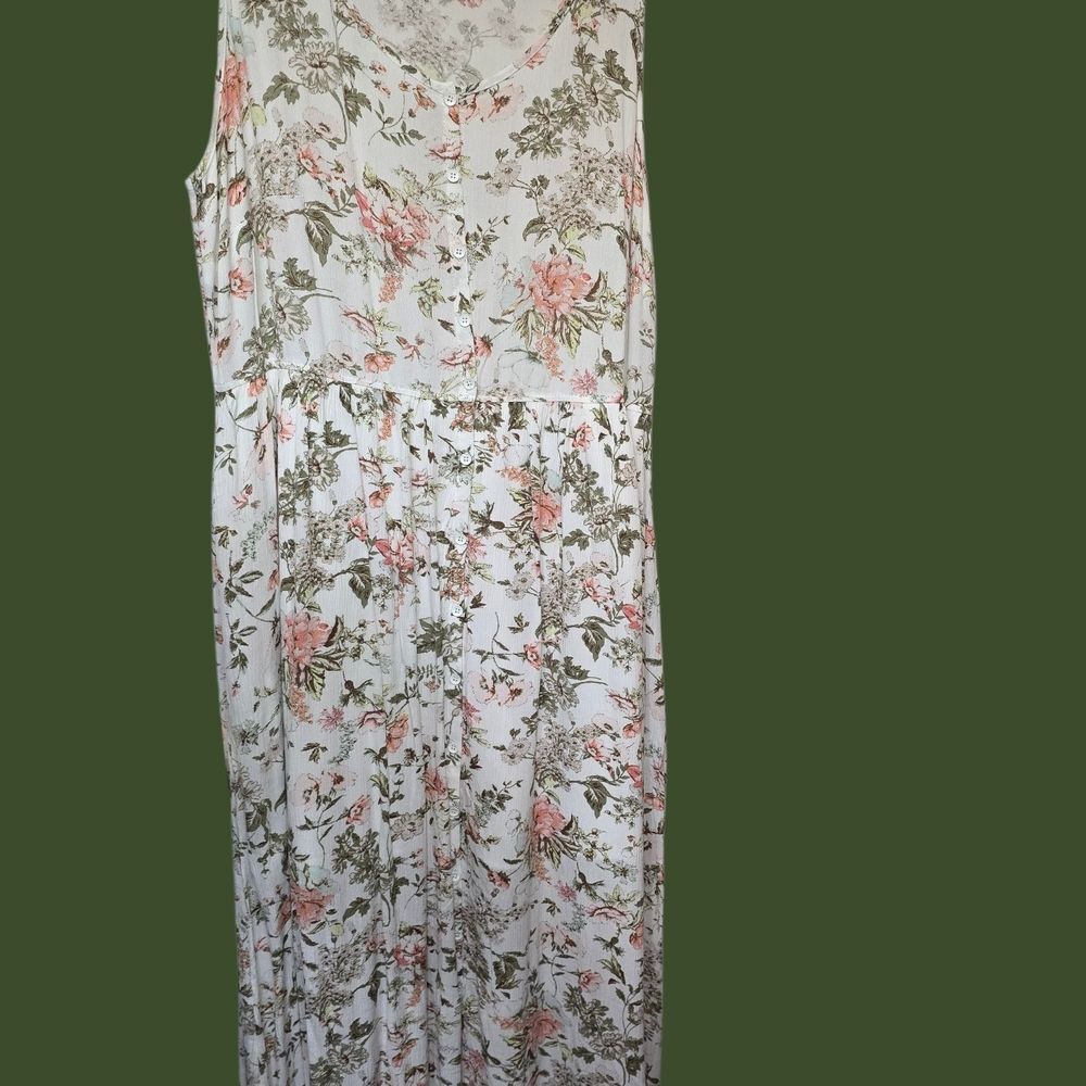Frye Cream Sleeveless V-Neck Maxi Dress